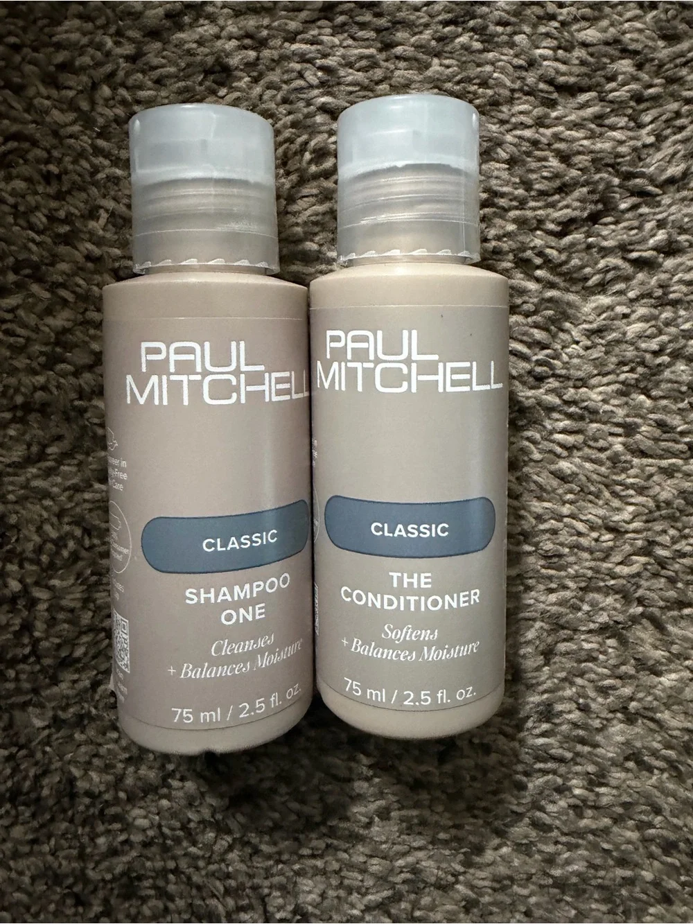Paul Mitchell Classic Shampoo One & The Conditioner — Beige Bottles